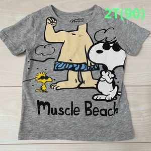 mini fine/PEANUT Snoopy T-shirt half sleeve 90 kids